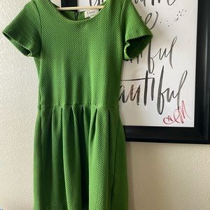 Beautiful green Anthropologie dress